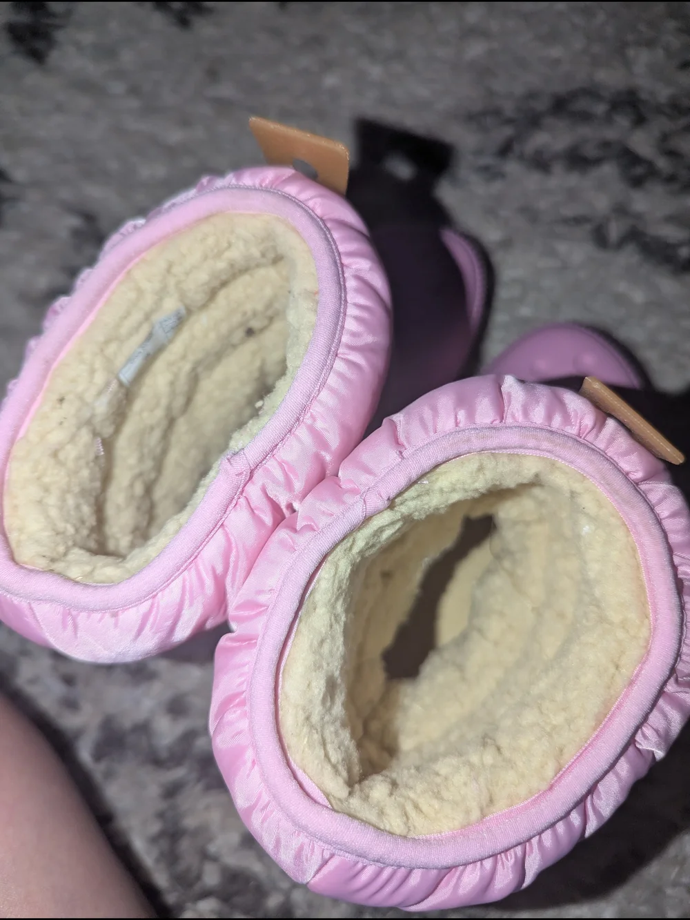 CROCS Kids Pink Puffer Lined Boot